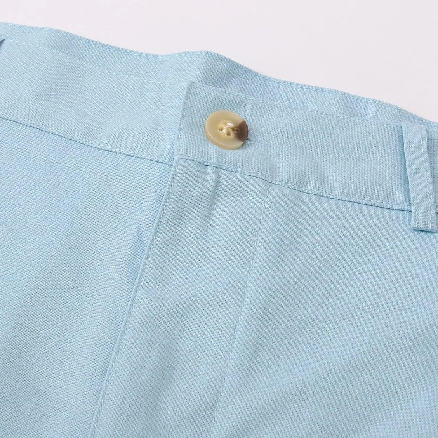 Mens Linen Dress Pants Casual Straight Leg Lounge Formal Business Trousers Baggy for Men Hemp Clothing