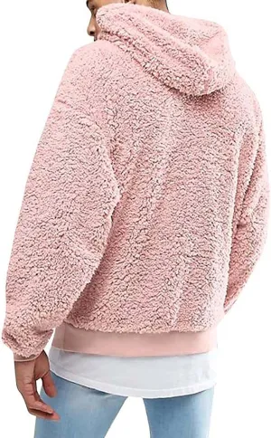 Mens Long Sleeve Hoodies Men's Casual Hoodie Sweatshirt Jacket Plush Sweater Top Lightweight Hoodies for Men