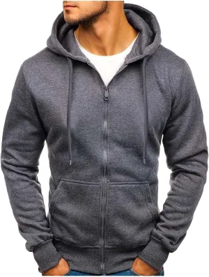 Men's Pullover Hoodies Mens Casual Zipper Hoodie Splicing Large Size Sweater Jacket Long Sleeve Drawstring Casual