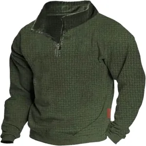 Mens St Patricks Day Shirt Corduroy Shirt Men 2024 Printed Hooded Shirt Sweat Men Luxury Hoodie Henley Long Sleeve