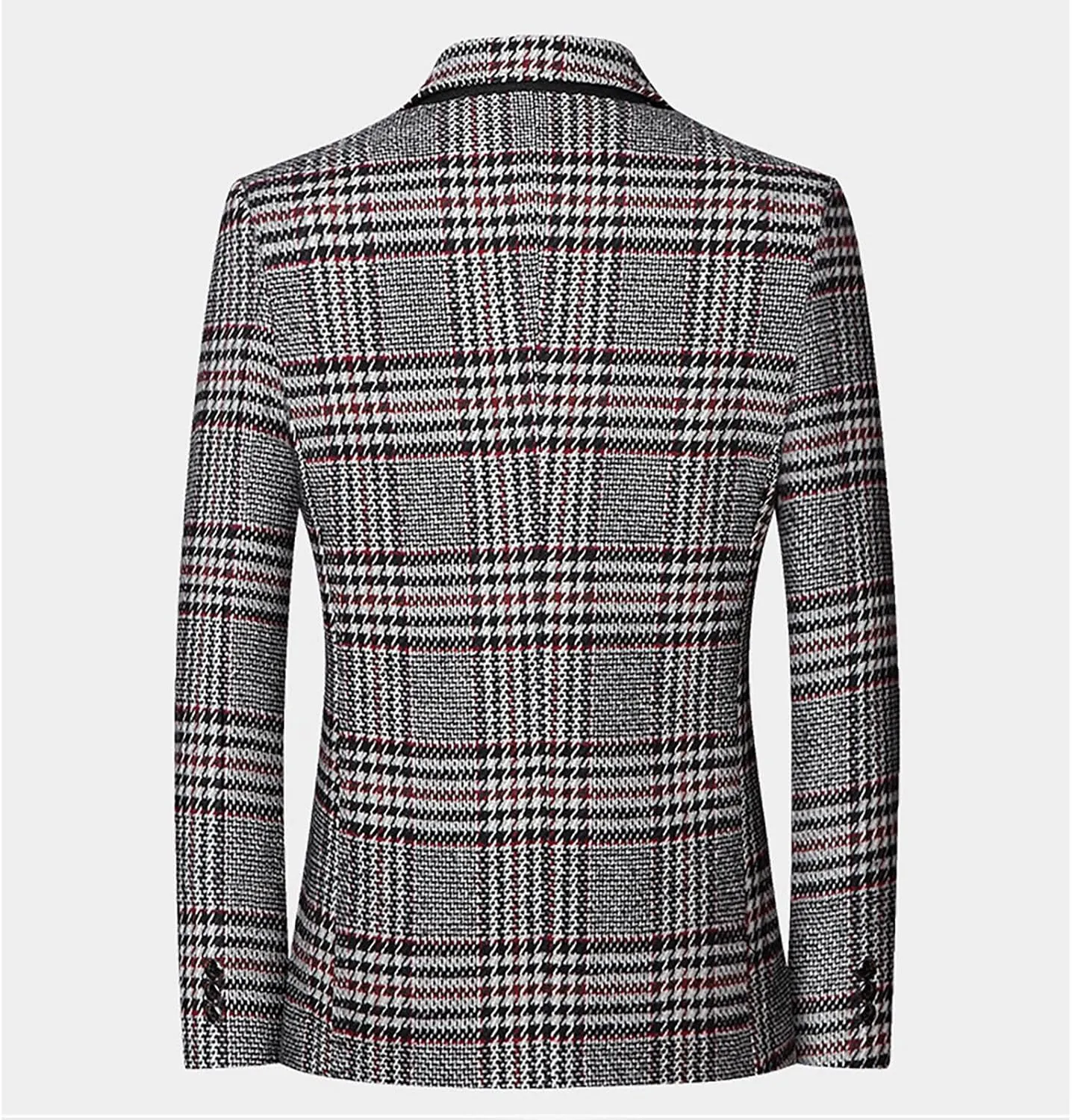 Men's Suit JacketsCasual Long Sleeve Loose Fit Business Blazer Vintage Classic Fit Lightweight Sport Coat Blazer