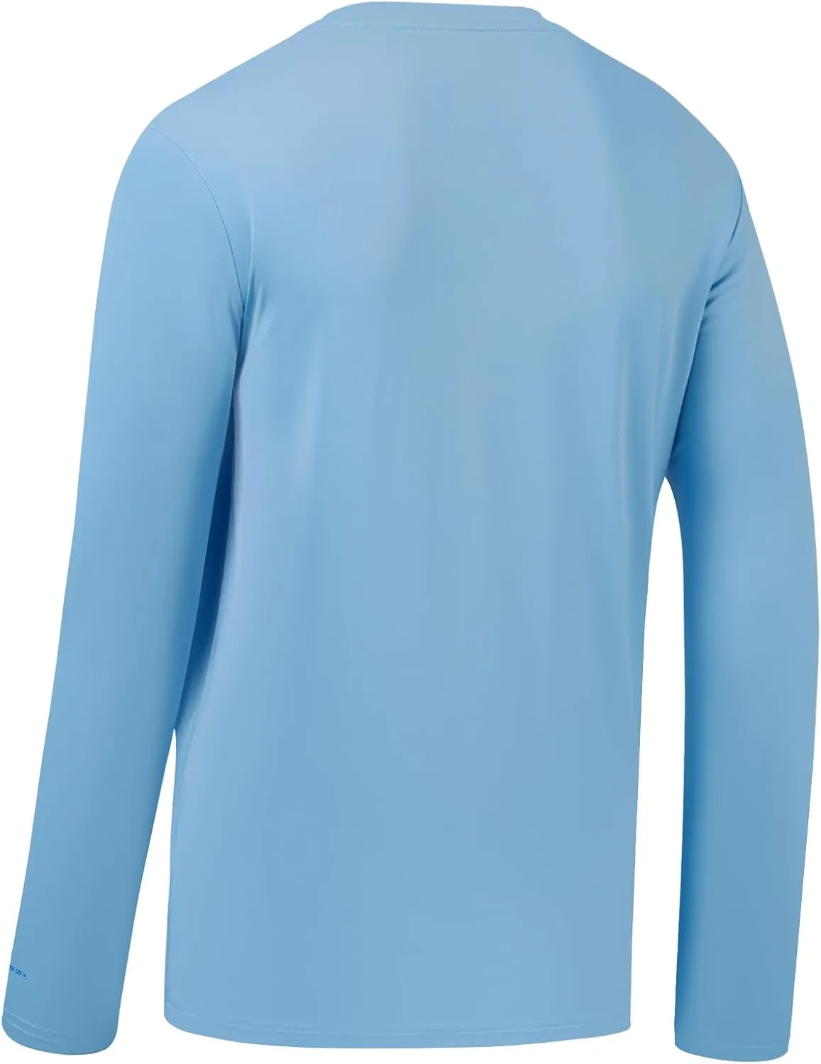 Men’s UPF 50  Long Sleeve Performance T-Shirts Permanent UV Protective Quick Dry for Everyday Hiking Fishing Beach