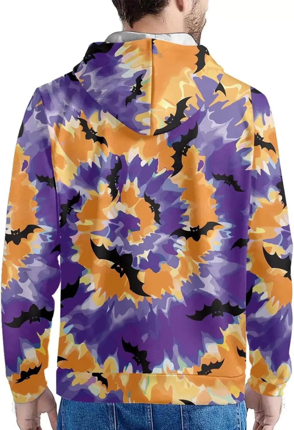 Mumeson Mens Novelty Hoodies Casual Hooded Sweatshirts Long Sleeves Athletic Sweatshirt Pullover Hoodies S-6XL