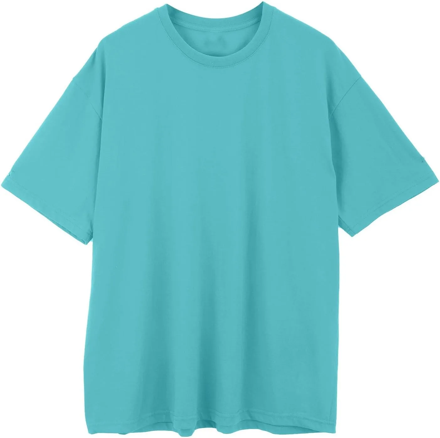 Oversized Tshirts for Women Basic Solid Loose Fit Casual Tops Crewneck Short Sleeve Summer Tees