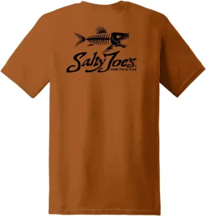 SALTY JOES Mens Graphic Logo Heavyweight Cotton T-Shirts in Regular, Big and Tall