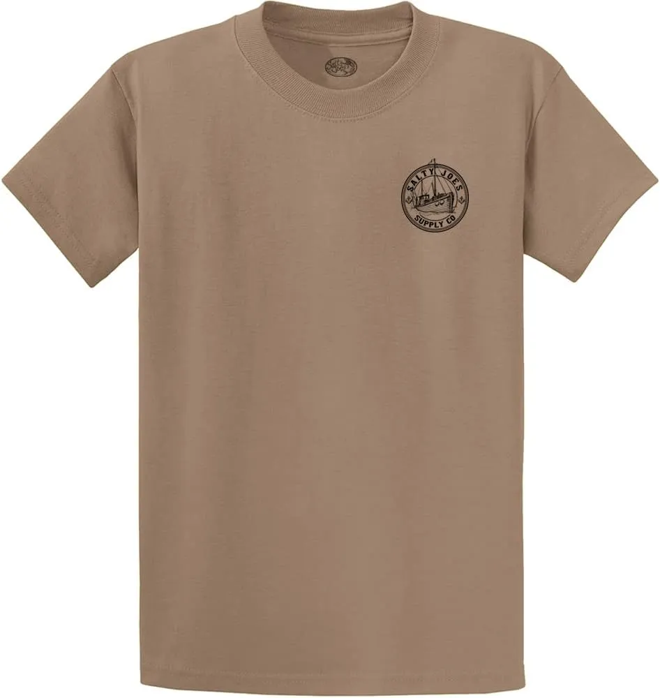 Salty Joe's USA Mens Heavyweight T-Shirt