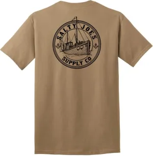 Salty Joe's USA Mens Heavyweight T-Shirt