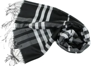 SCARF/SHAWL IN CHECK AND PLAID STYLE