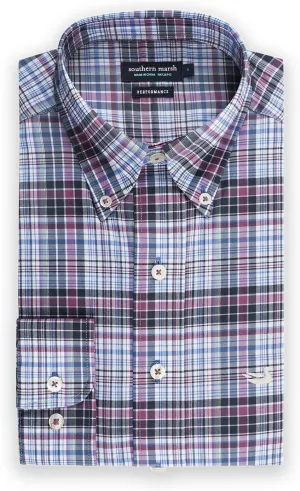 Southern Marsh Hays Performance Check Dress Shirt