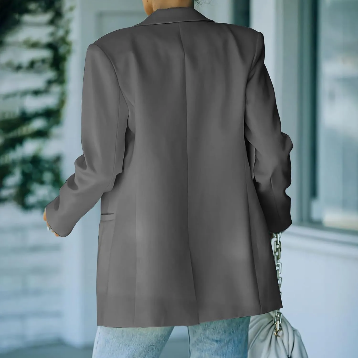 TARIENDY Fashion Jackets for Women 2025 Womens Lapel Business Jackets Long Sleeve Cardigan Winter Going Out Outfits 2025