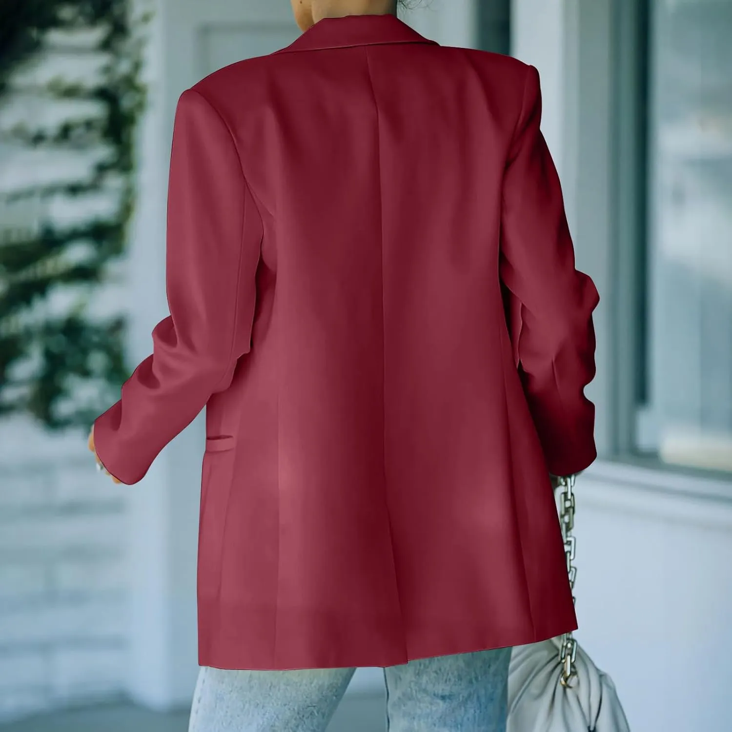 TARIENDY Fashion Jackets for Women 2025 Womens Lapel Business Jackets Long Sleeve Cardigan Winter Going Out Outfits 2025