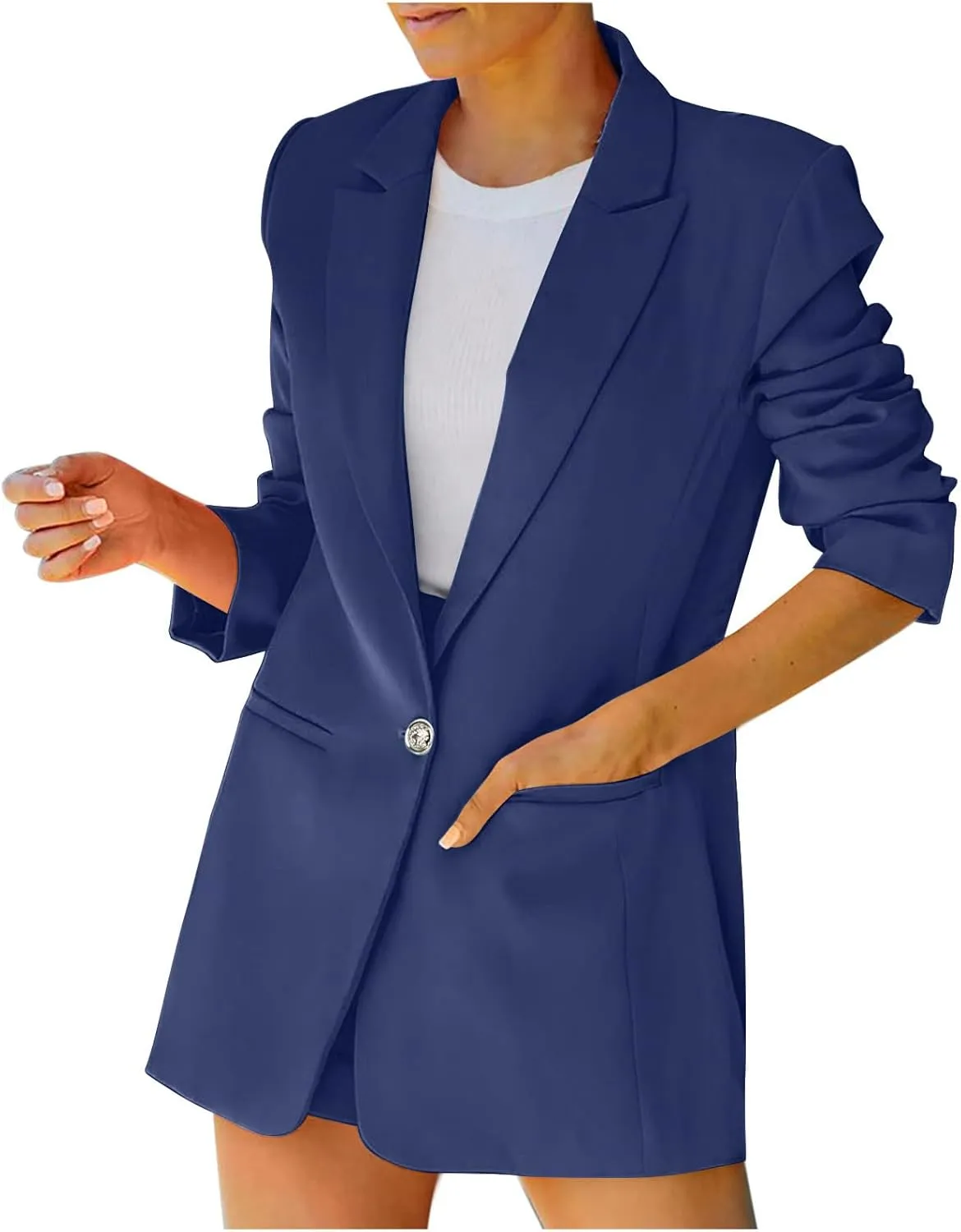 TARIENDY Fashion Jackets for Women 2025 Womens Lapel Business Jackets Long Sleeve Cardigan Winter Going Out Outfits 2025