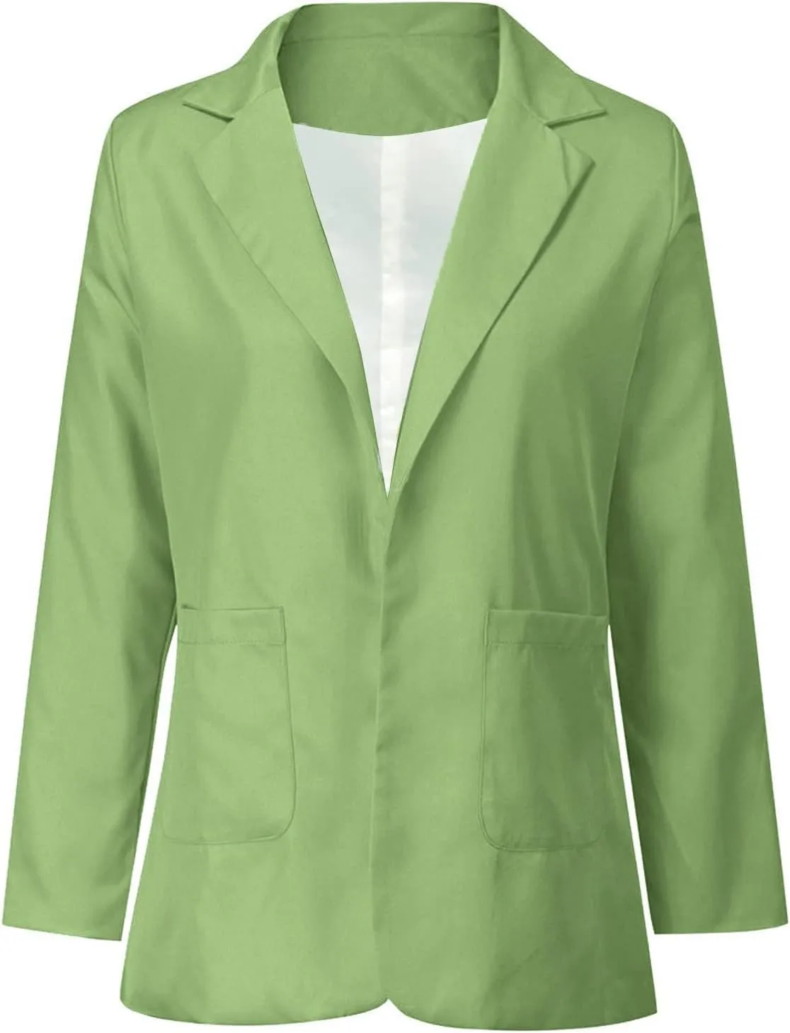 TARIENDY Office Suit Jacket for Women Ladies Open Front Casual Outfits Long Sleeve Suit Jacket Fashion Business Work Blazers