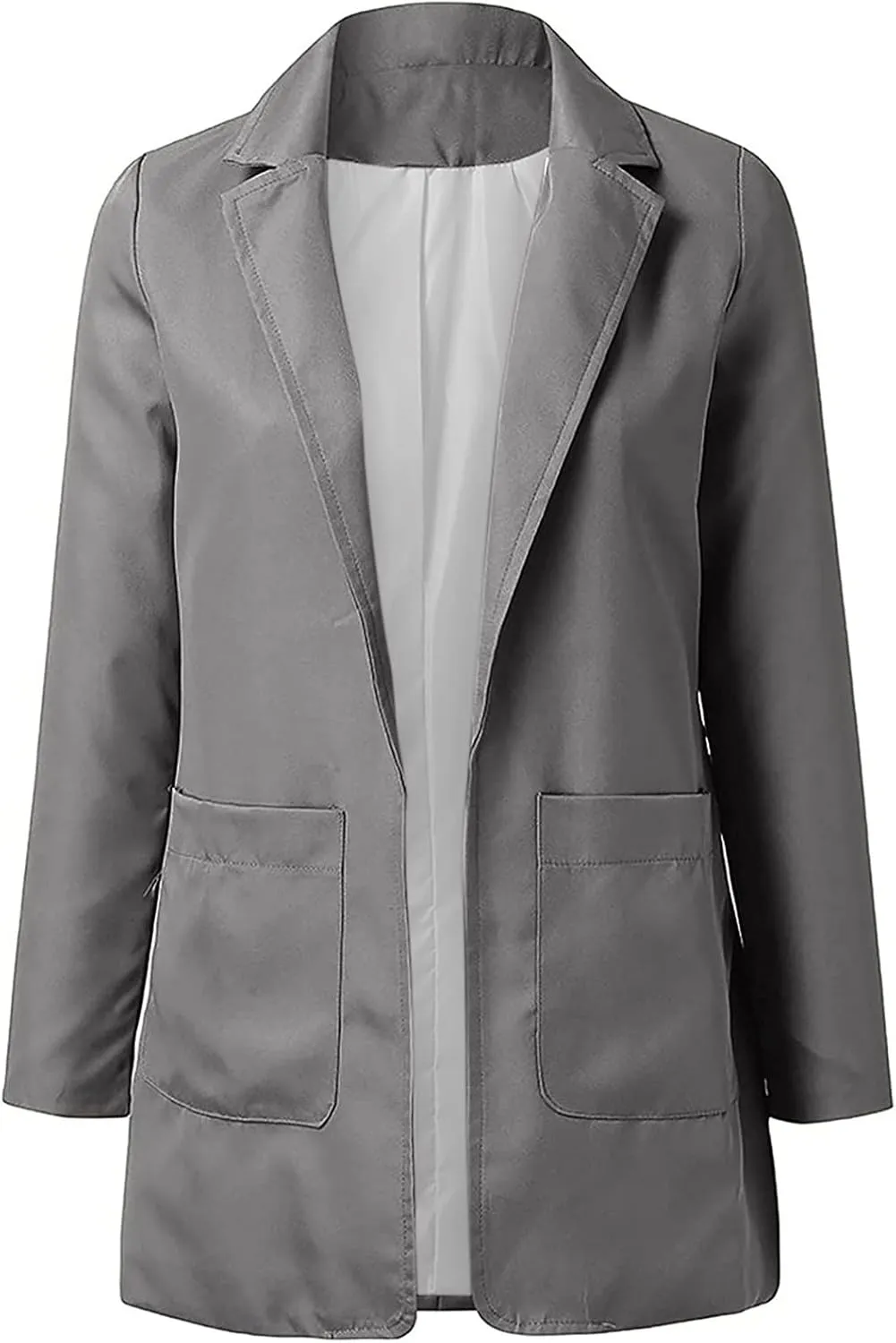 TARIENDY Office Suit Jacket for Women Ladies Open Front Casual Outfits Long Sleeve Suit Jacket Fashion Business Work Blazers