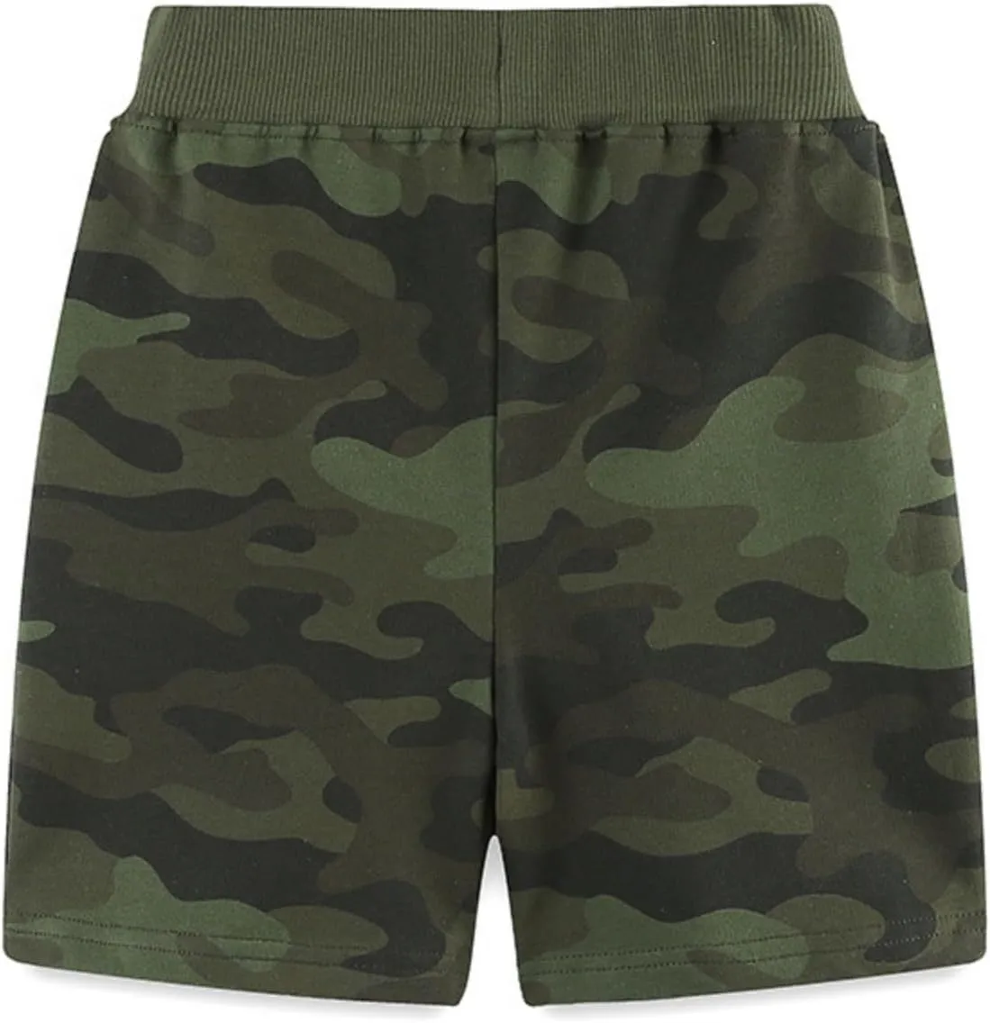 Toddler Baby Boys' Pull-on Cargo Shorts Jogger Elastic Shorts Summer Camouflage Active Pants with Pockets