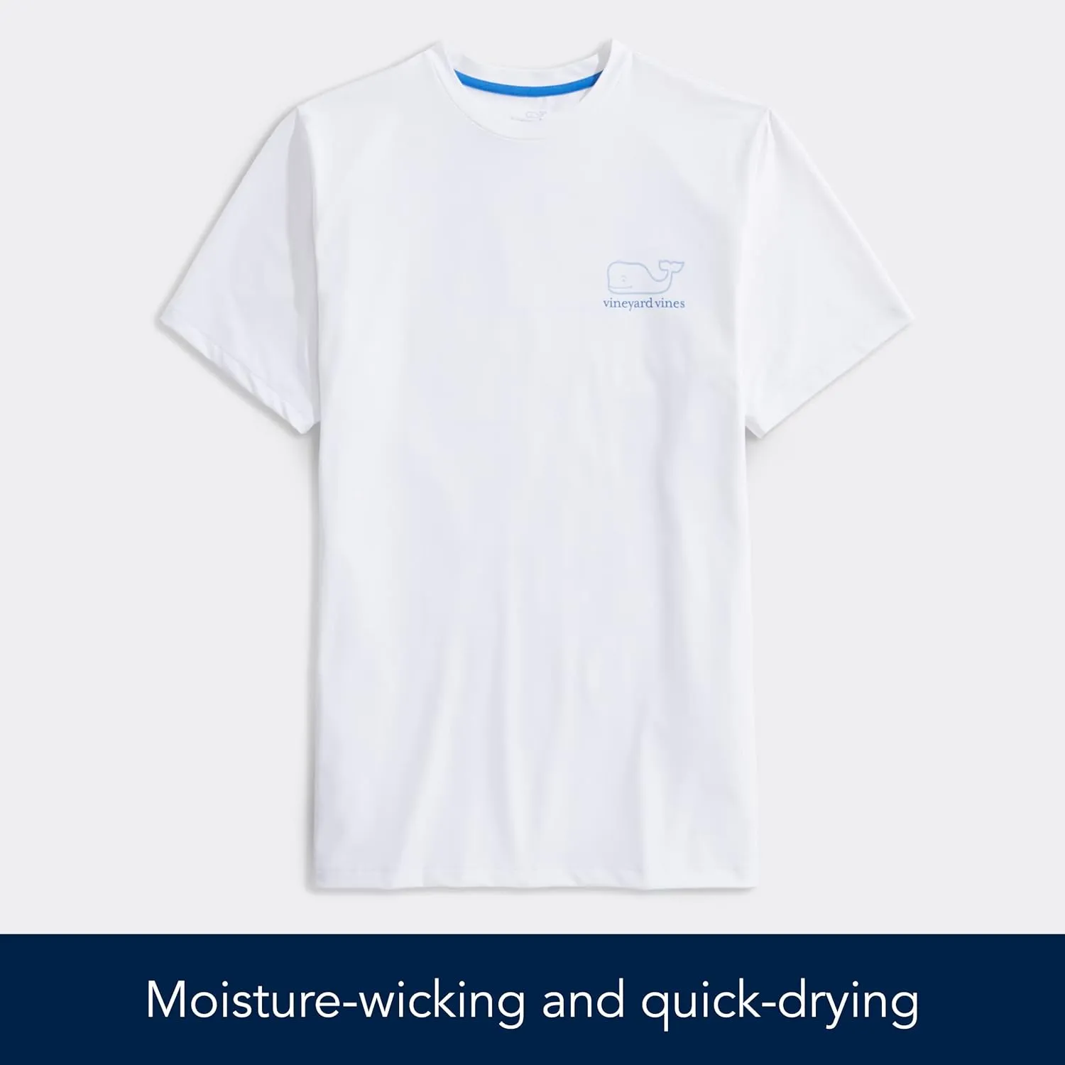 vineyard vines Men's Short Sleeve Whale Harbor Tee