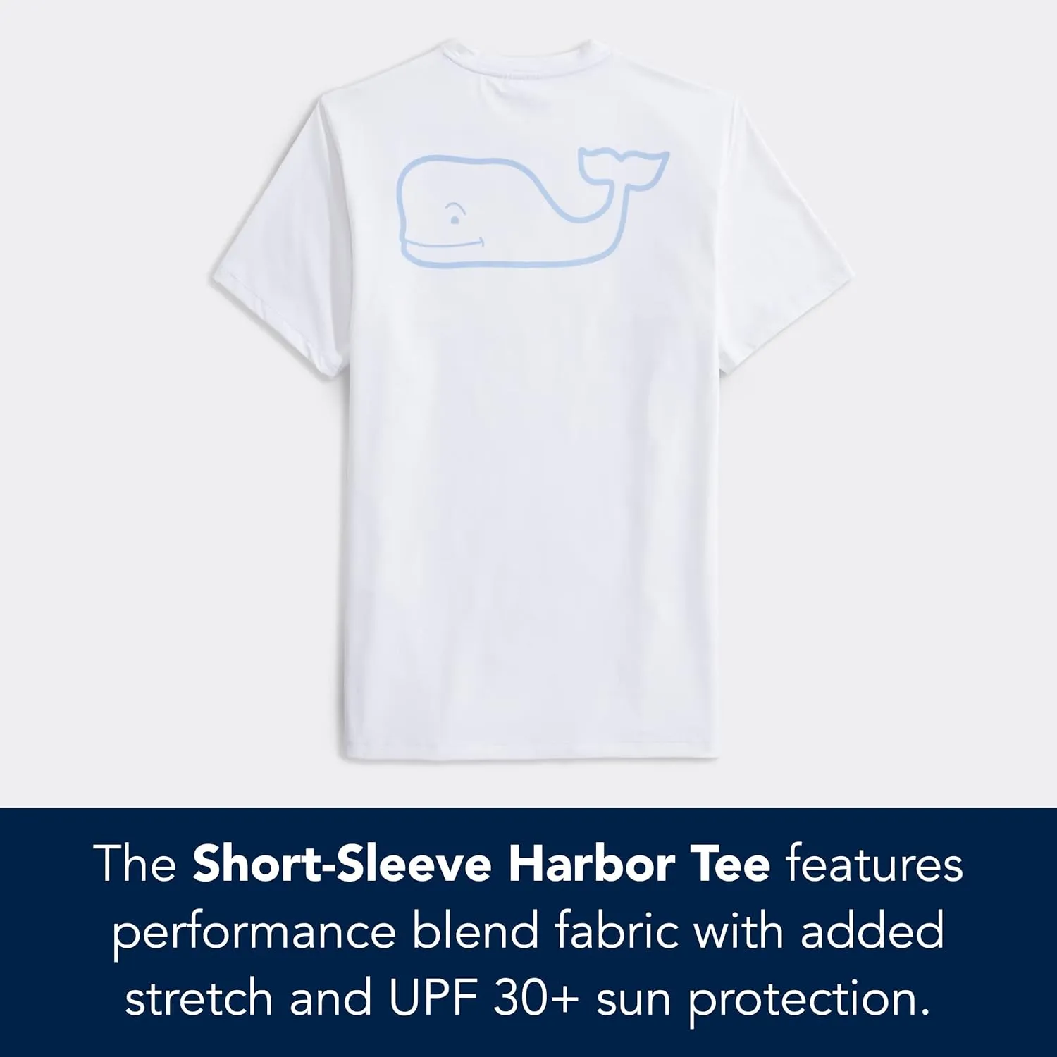 vineyard vines Men's Short Sleeve Whale Harbor Tee