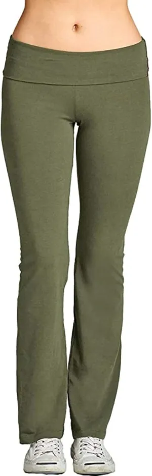 Women Cotton Linen Casual Pants 2023 Straight Leg Drawstring Elastic Waist Loose Comfy Palazzo Trousers with Pockets
