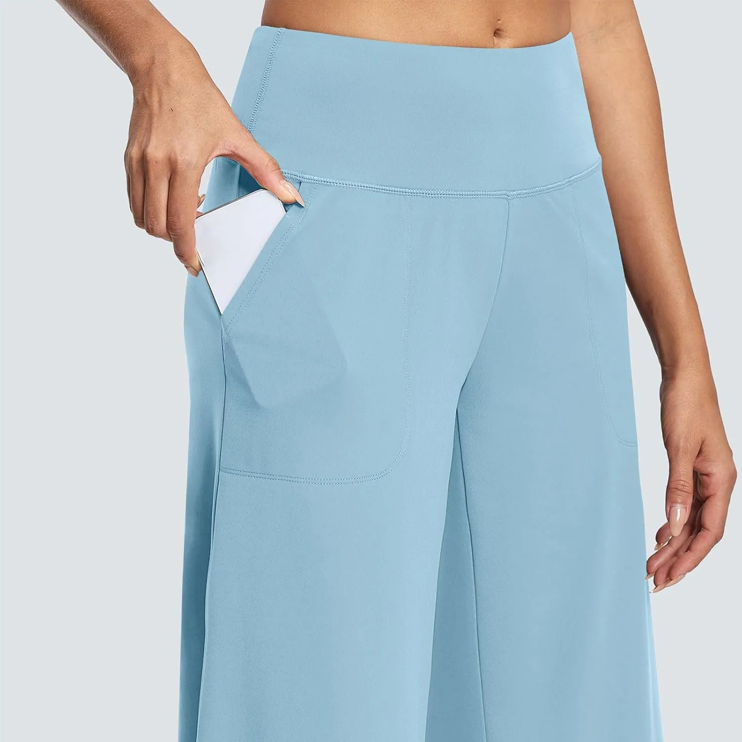 Women Cropped Work Pants Cargo Capris Trousers Plain 3/4 Length Short Pant Lightweight Sweatpants Bottoms
