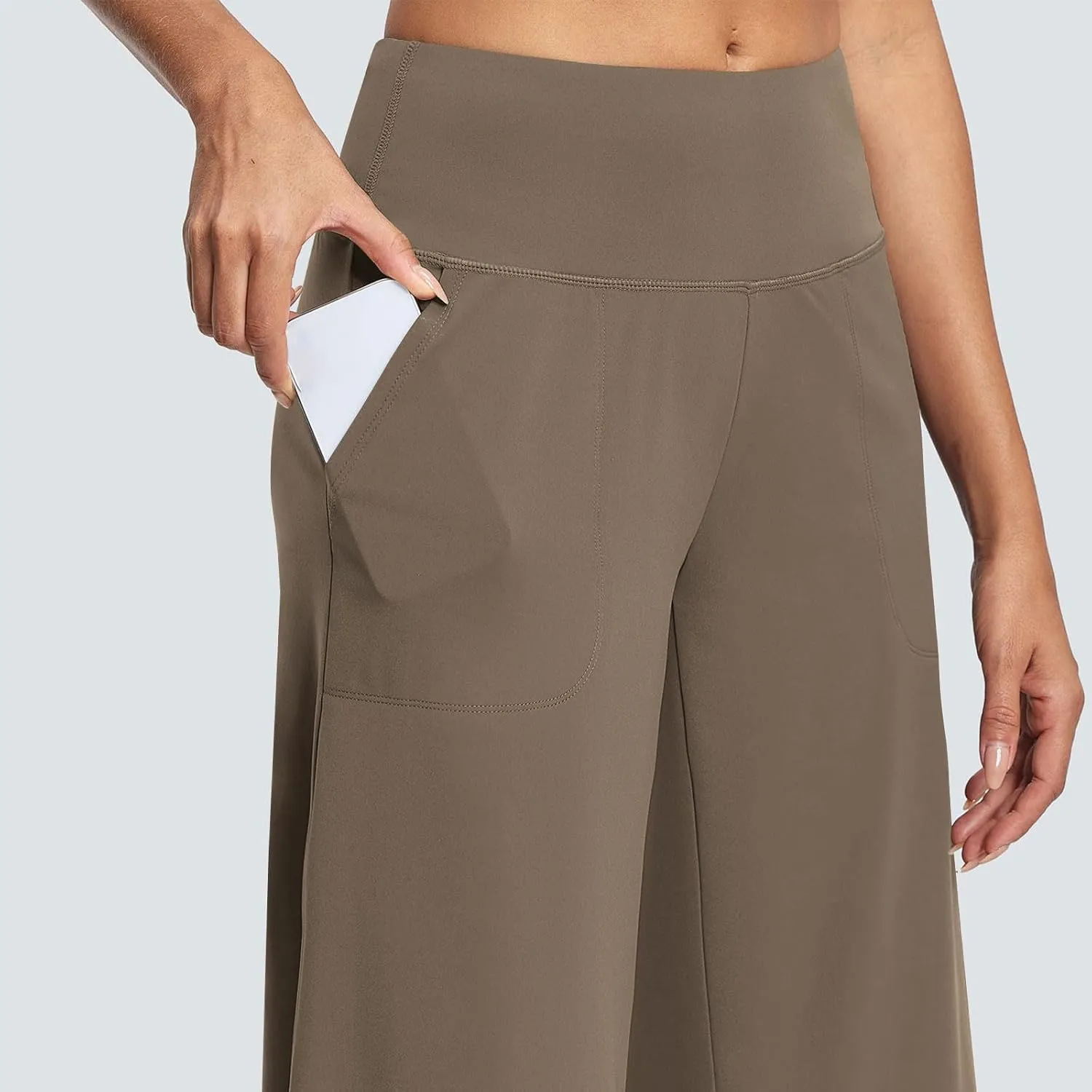 Women Cropped Work Pants Cargo Capris Trousers Plain 3/4 Length Short Pant Lightweight Sweatpants Bottoms