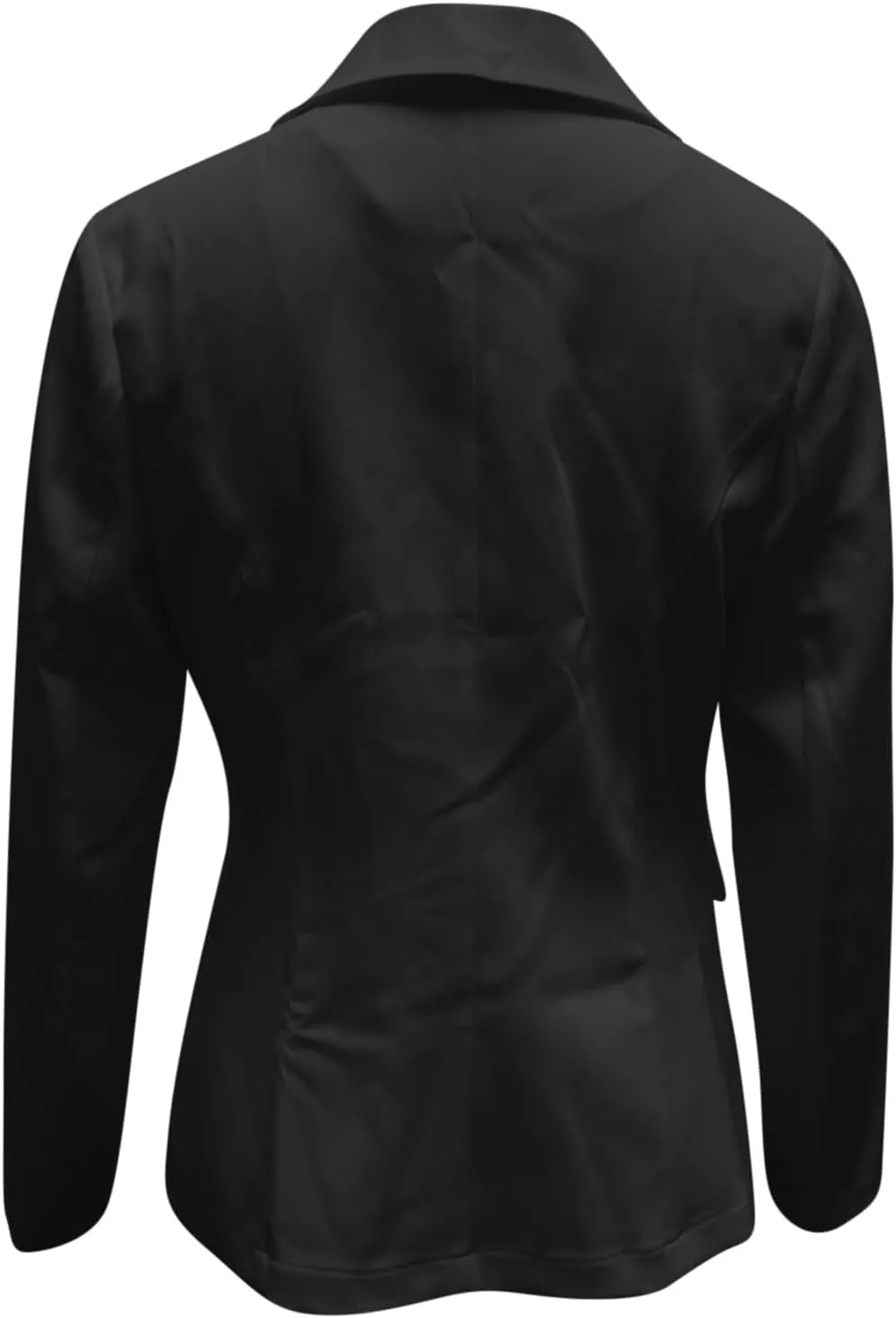 Women's Business Casual Blazer Long Sleeve Jacket Tops Button Down Lapel Lounge Suit Coat Spring Office Work Clothes