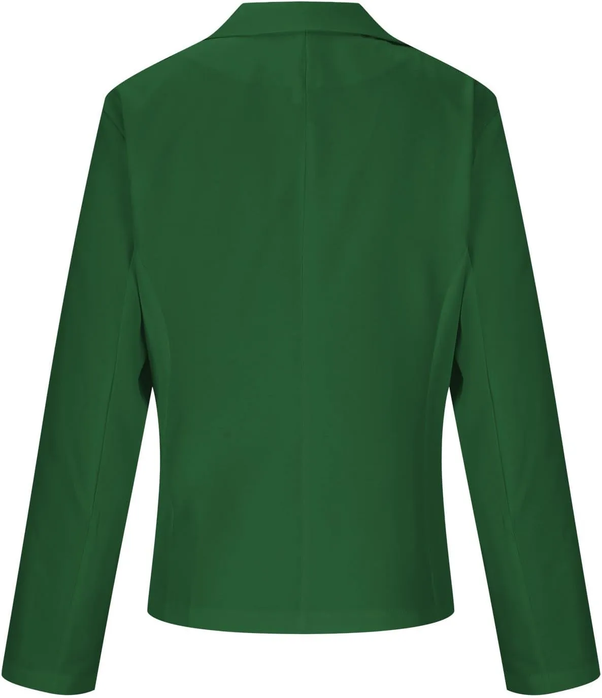 Women's Business Casual Blazer Long Sleeve Jacket Tops Button Down Lapel Lounge Suit Coat Spring Office Work Clothes
