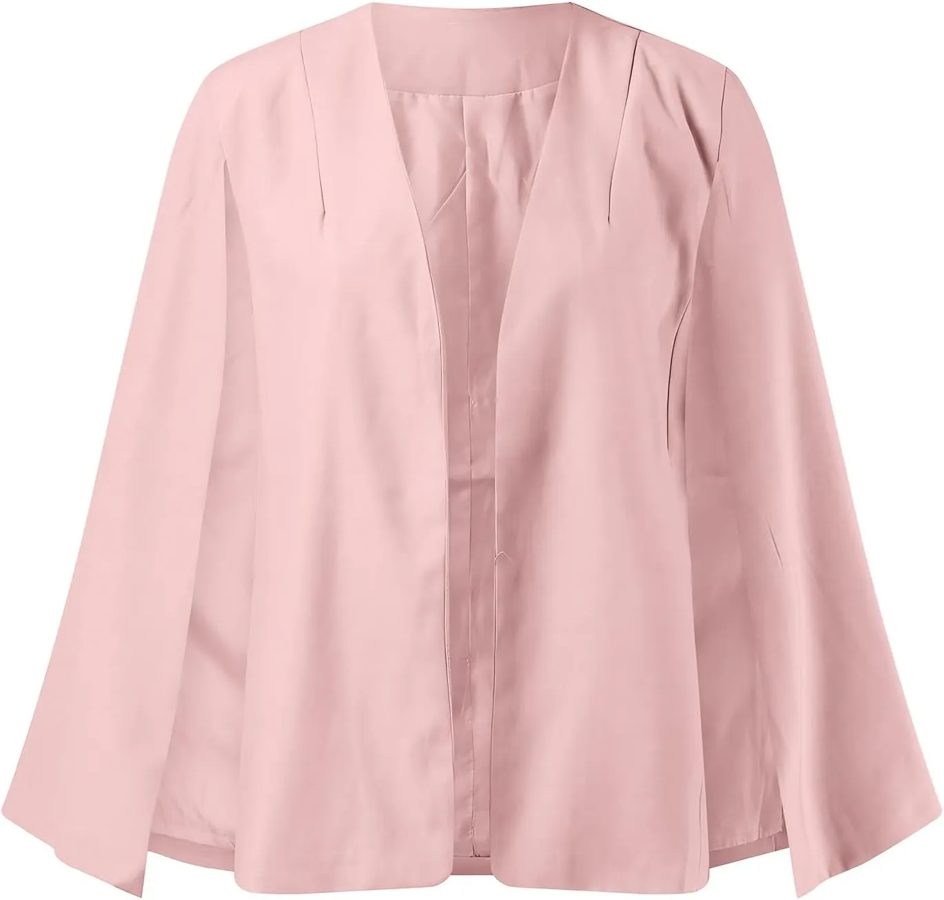 Womens Cape Split Sleeve Open Front Casual Jacket Coat Workwear Warm Winter Coats For Women Plus Size Stylish Coat