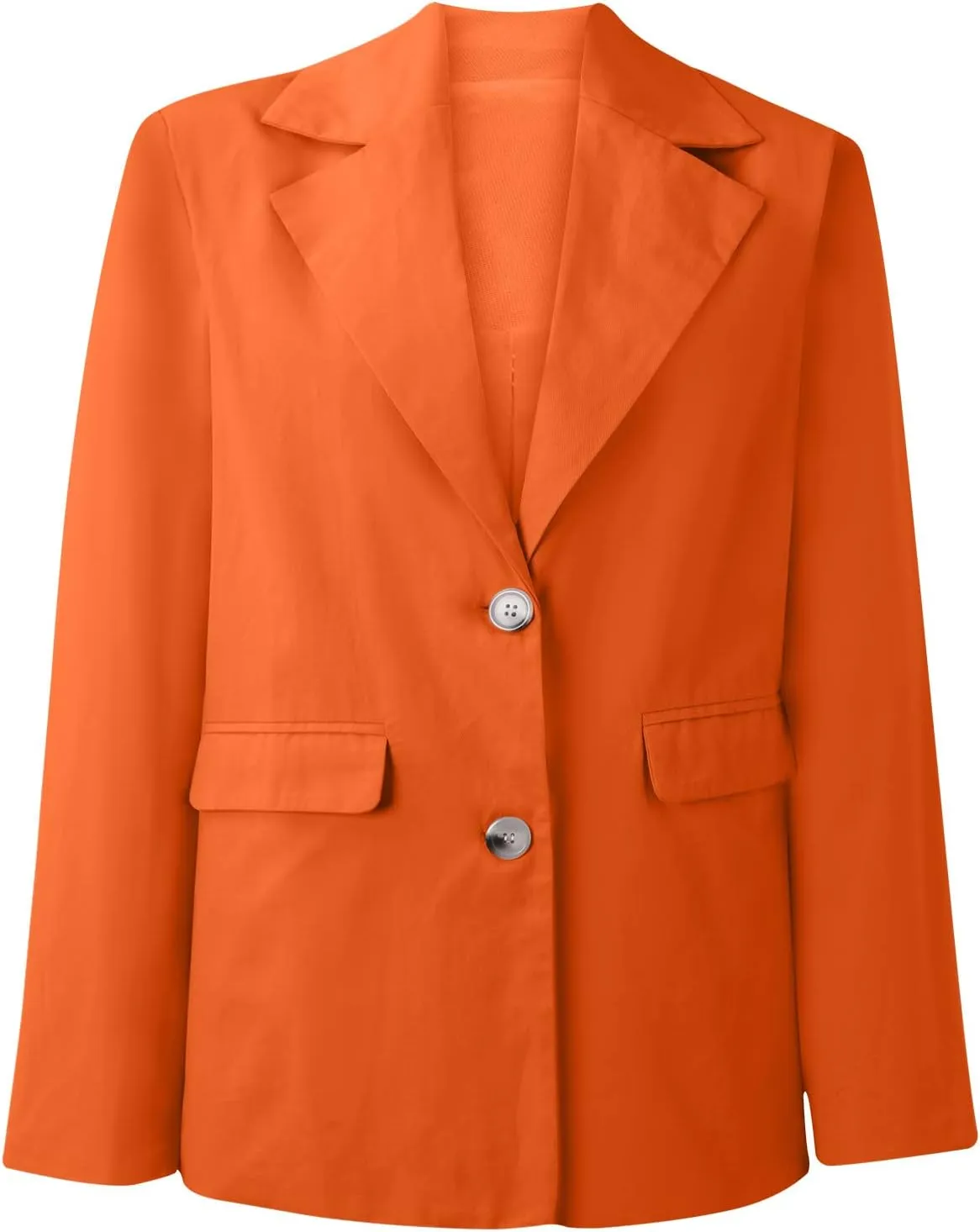 Womens Casual Blazer Jacket Oversized Long Sleeve Open Front Solid Work Office Blazer Casual Elegant Suit Jackets