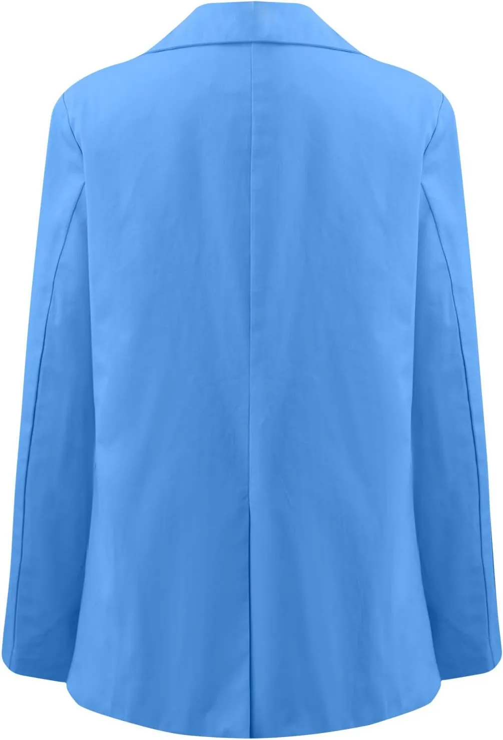 Womens Casual Blazer Jacket Oversized Long Sleeve Open Front Solid Work Office Blazer Casual Elegant Suit Jackets