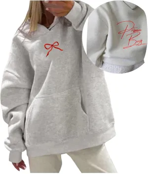 Women'S Fashion Hoodies Sweatshirts Long Sleeve Drawstring Hoodies Print Oversized Fall Tops Jackets Women Casual