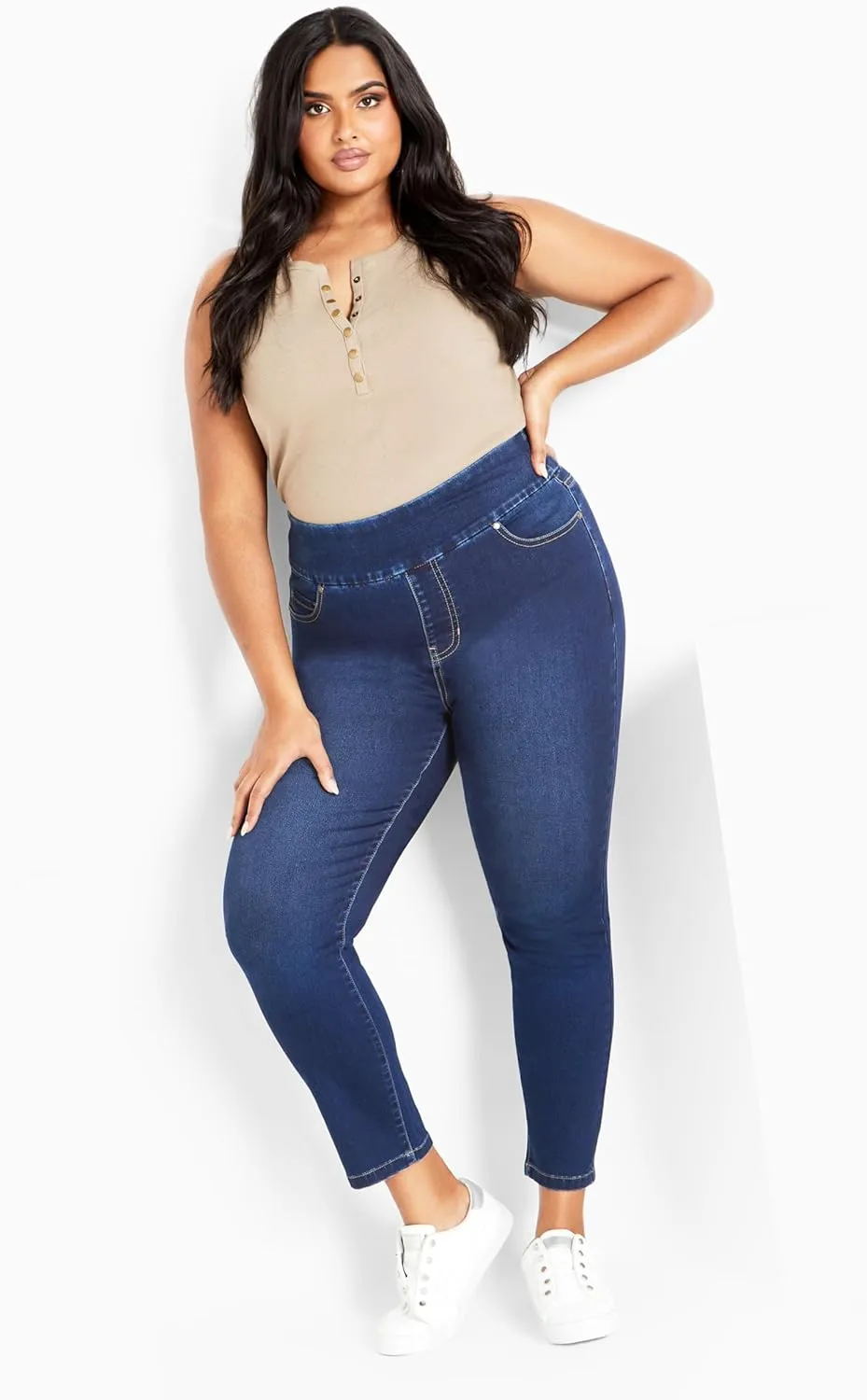 Women's Jada Pull on Jean