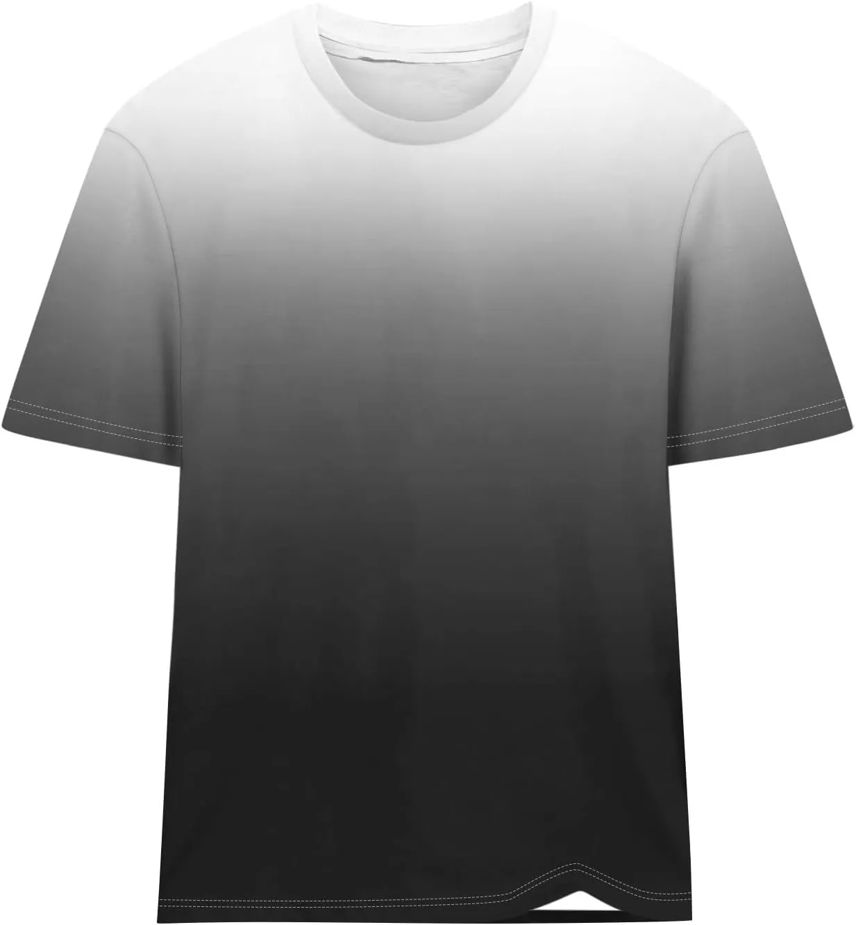 Womens Ombre Color Summer Tops Short Sleeve Tee Shirts Dressy Causal Cute Tshirts Trendy Vacation Clothes