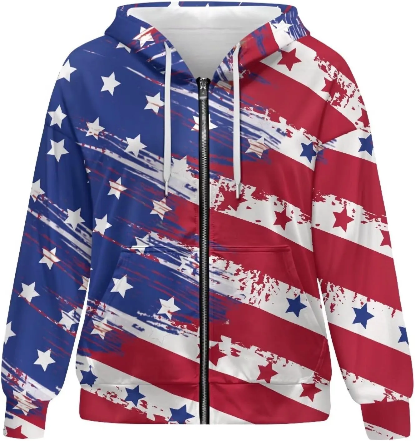 Womens Oversized Hoodies Zip Up Loose Sports Sweatshirt Coat with Pocket Lightweight Plus Size Hoodies Jackets