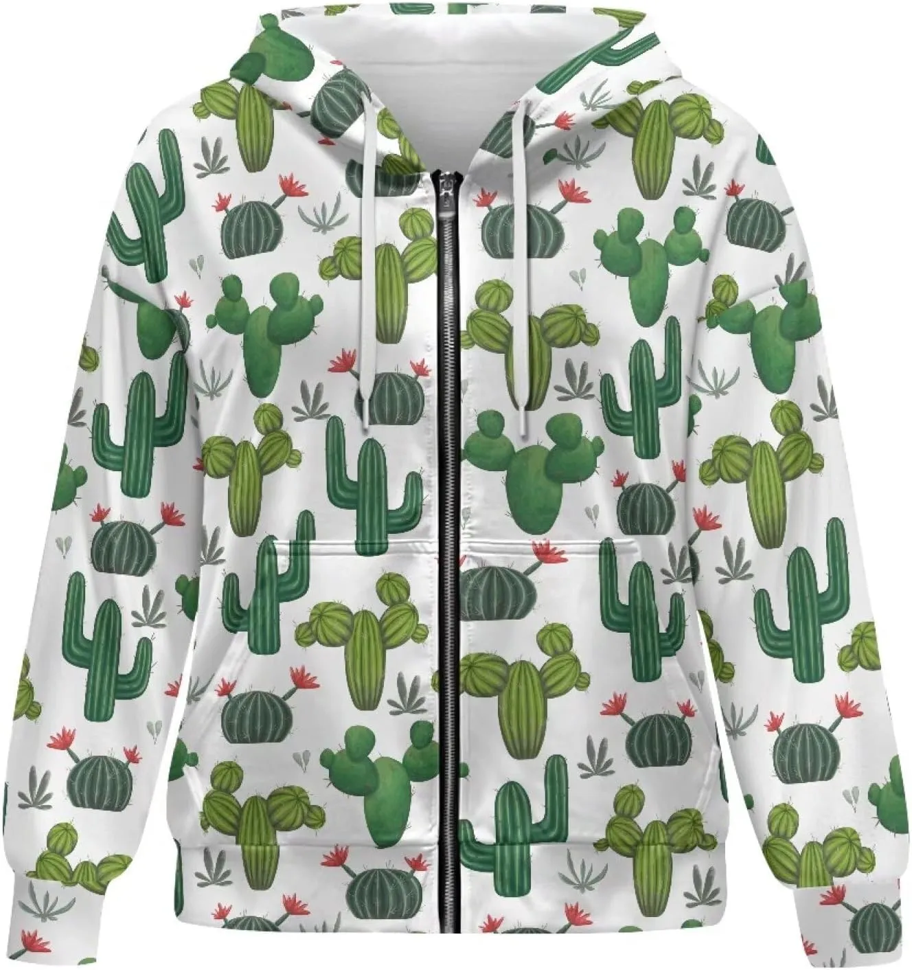 Womens Oversized Hoodies Zip Up Loose Sports Sweatshirt Coat with Pocket Lightweight Plus Size Hoodies Jackets