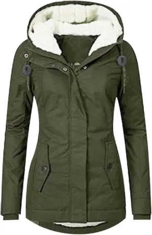 Womens Puffer Jacket Packable Down Jacket Winter Warm Lightweight Slim Fit Jacket Long Down Coat Trendy Outwear