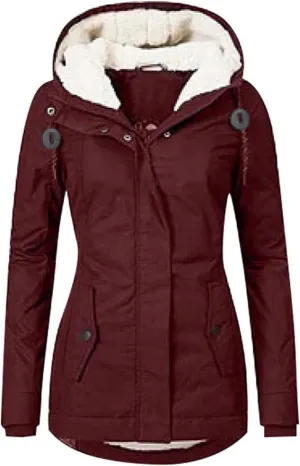 Womens Puffer Jacket Packable Down Jacket Winter Warm Lightweight Slim Fit Jacket Long Down Coat Trendy Outwear