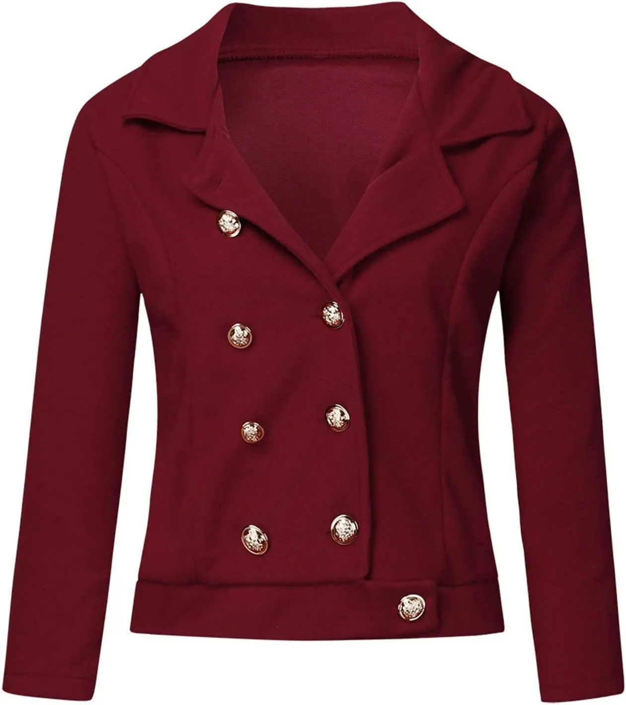 Women's Summer Blazer Button Long Sleeve Lapel Dressy Casual Business Comfortable Comfort Fit Fashion Work Suit