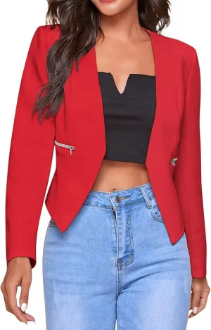 Women's Summer Blazer Trendy Long Sleeve Casual Business Elegant Temperament Simple Soft Stylish Lightweight