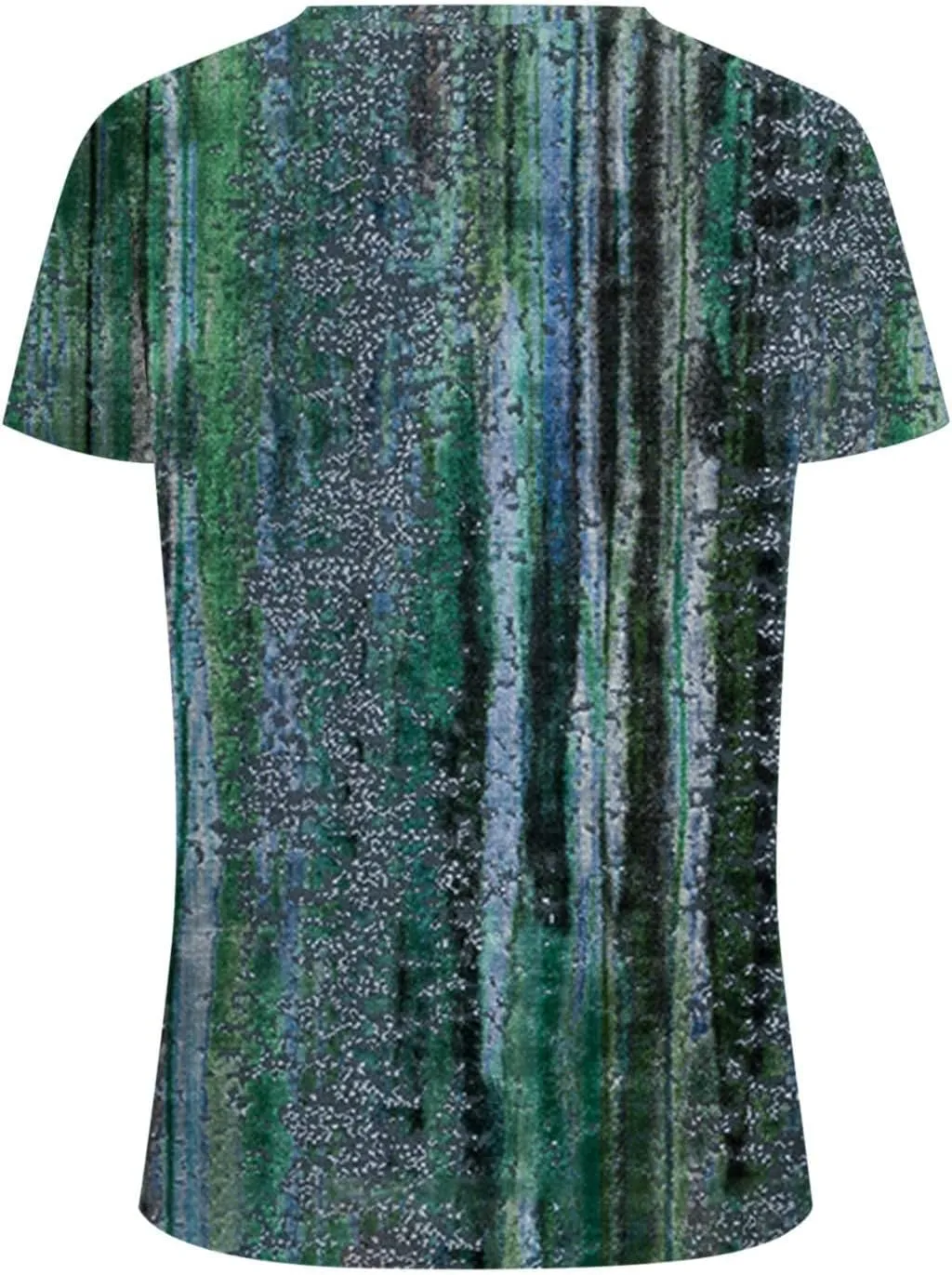 Womens Tops Round Neck Short Sleeve Floral Printed T Shirts 2024 Summer Fashion Basic Boho T Shirts