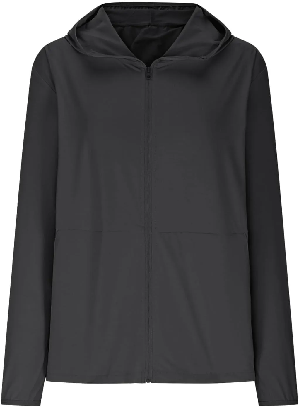Women's UPF 50  Lightweight Athletic Jacket Full Zip UV Long Sleeve Hoodies SPF Lightweight Jacket Hiking Outfits