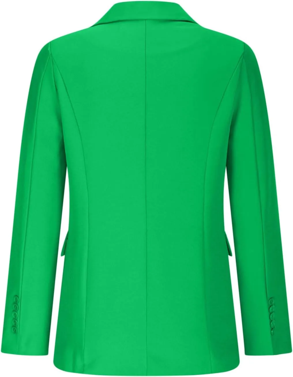 Women's Work Office Blazer Business Casual Lightweight Jackets Long Sleeve Open Front Slim Fit Button Lapel Blazer