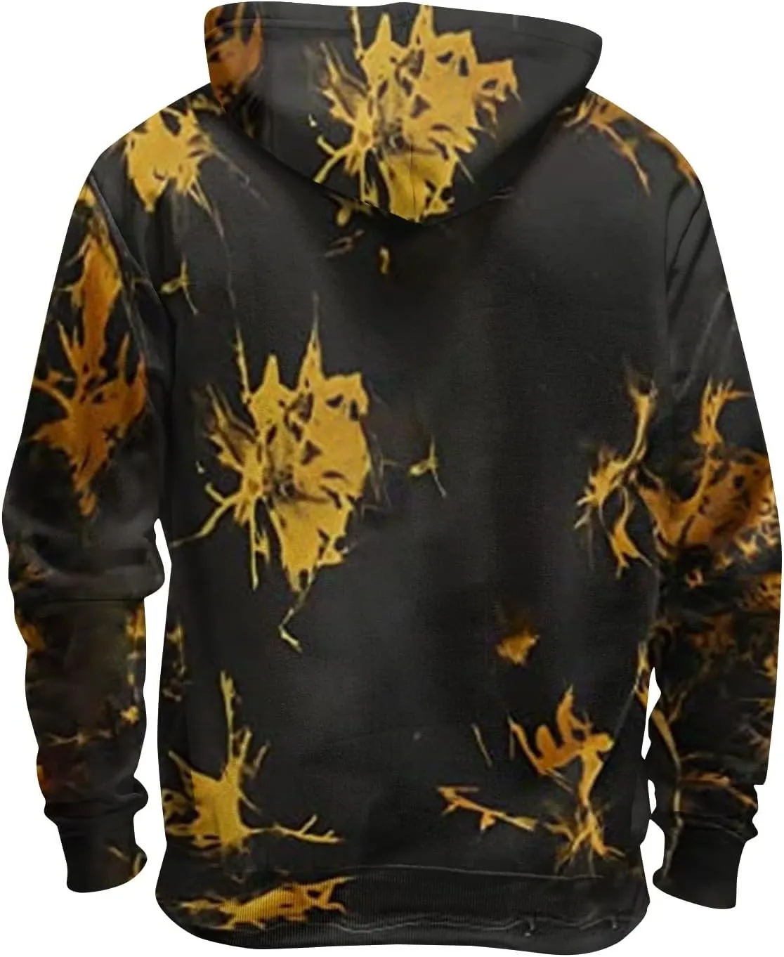 Ymosrh Men's Hoodies Graphic Workout Hoodie Lightweight Gym Athletic Sweatshirt Fashion Pullover Hooded Hoodies, M-6XL