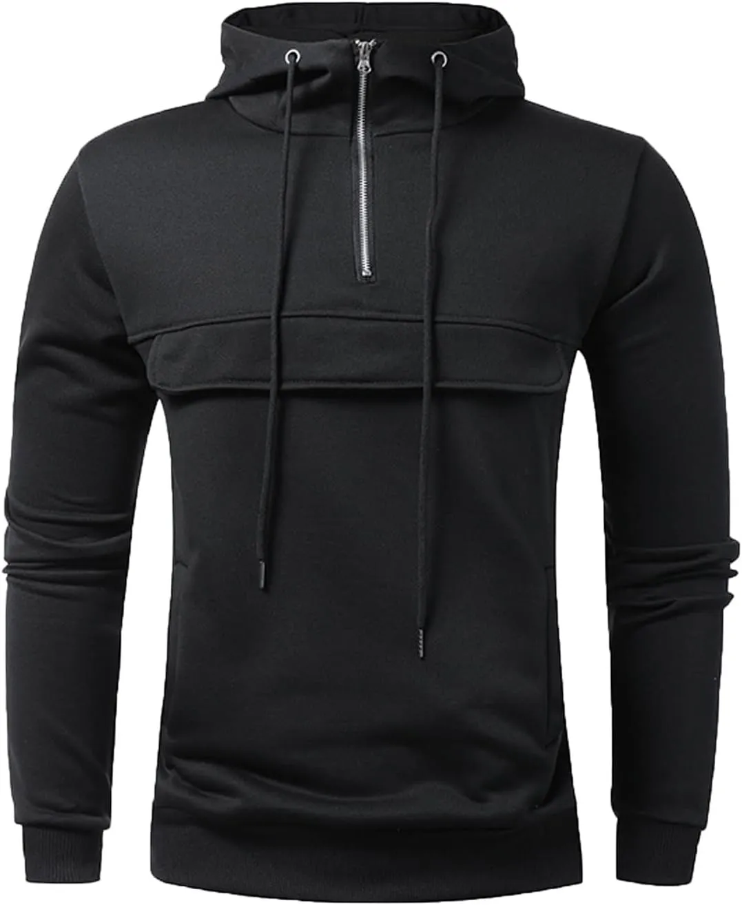 Ymosrh Men's Hoodies Pullover Lightweight Gym Athletic Sweatshirt Fashion Pullover Hooded With Pocket Sweatshirt, L-3XL