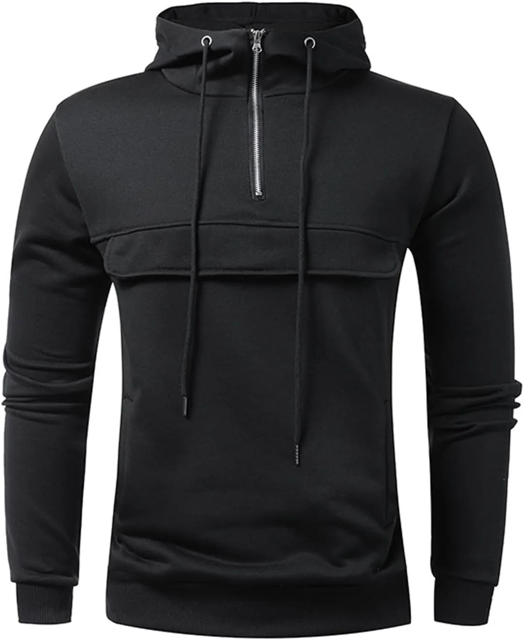 Ymosrh Men's Hoodies Pullover Lightweight Gym Athletic Sweatshirt Fashion Pullover Hooded With Pocket Sweatshirt, L-3XL