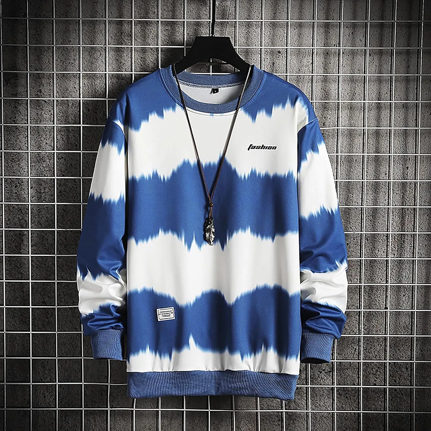 Ymosrh Sweatshirt Hoodies for Men Blouse Casual Fashion Long Sleeve Top Shirt Pullover Mens Casual Hoodies Pullover