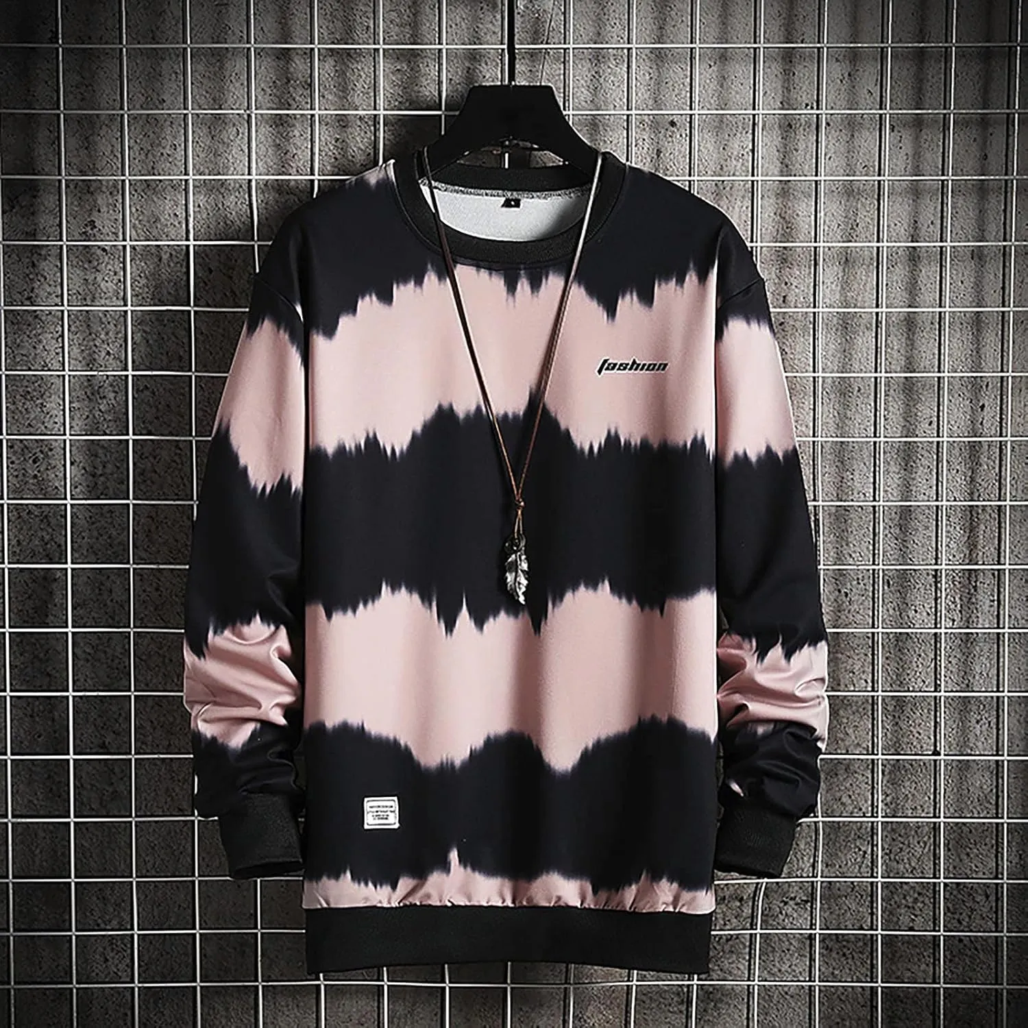 Ymosrh Sweatshirt Hoodies for Men Blouse Casual Fashion Long Sleeve Top Shirt Pullover Mens Casual Hoodies Pullover